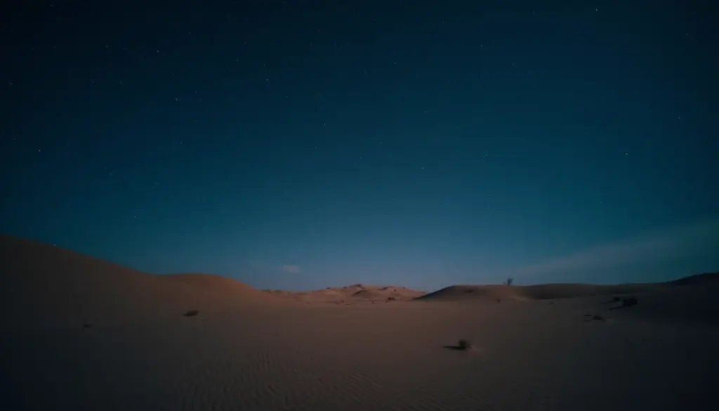 Por Que o Deserto Fica Gelado à Noite? Entenda o Fenômeno