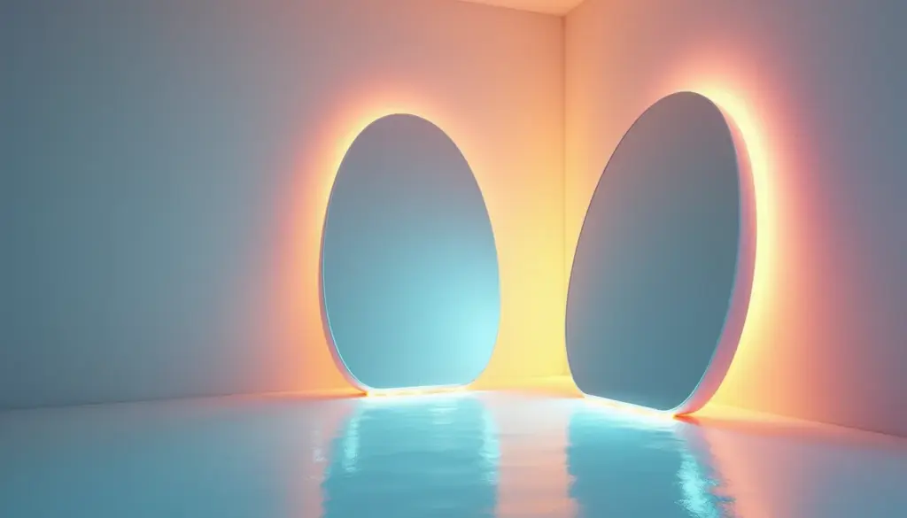 A Cor Surpreendente de um Espelho Revelada em 2026