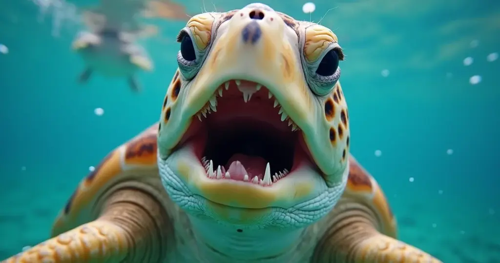 Tartaruga Marinha Boca Aberta: O Segredo das Papilas Incríveis Tartaruga Marinha Boca Aberta: O Segredo das Papilas Incríveis