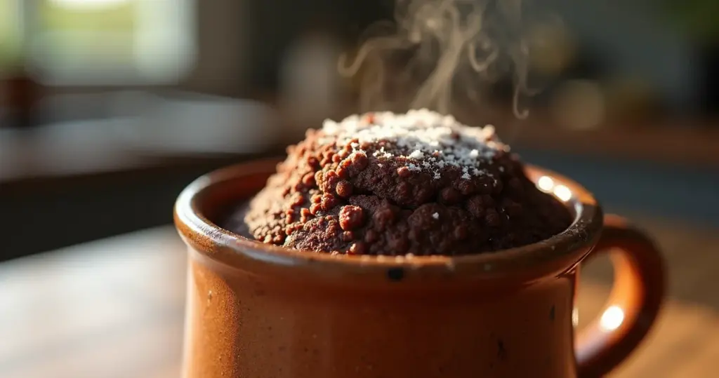 Bolo de chocolate na caneca: pronto em 3 minutos e fofinho que só