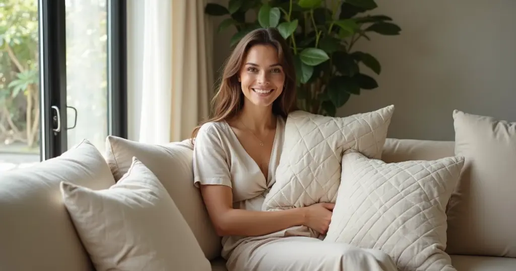 Capitonê em Almofadas: Seu Sofá Luxuoso em 2 Horas