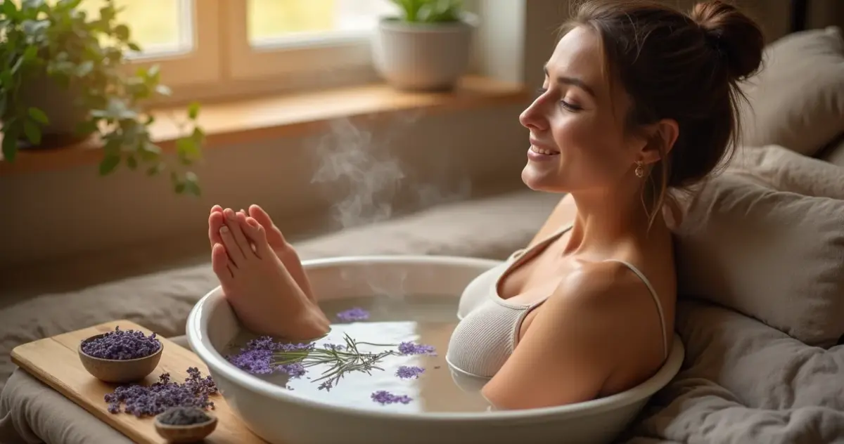 Como fazer escalda pes com lavanda e camomila: relaxe e durma melhor hoje Como fazer escalda pes com lavanda e camomila: relaxe e durma melhor hoje
