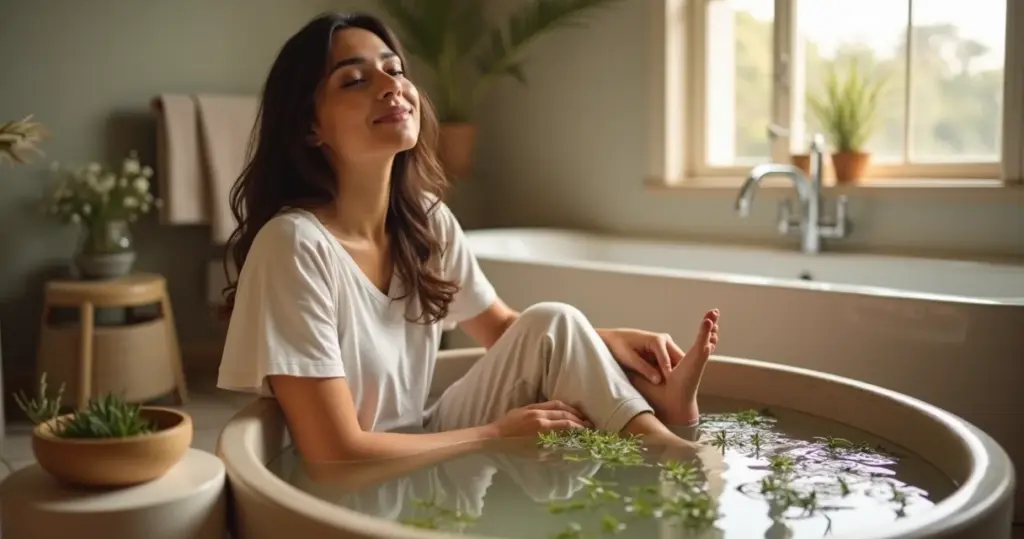 Como fazer escalda pés para inchaço com alecrim e acabar com o cansaço em 30 minutos Como fazer escalda pés para inchaço com alecrim e acabar com o cansaço em 30 minutos