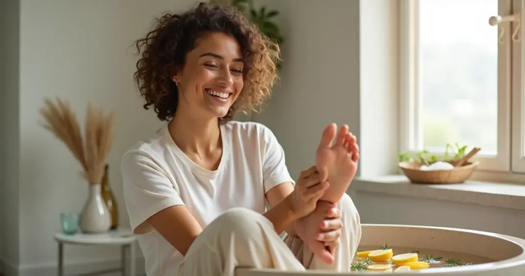 Como preparar escalda pés para inchaço nos tornozelos e ter alívio em 25 minutos
