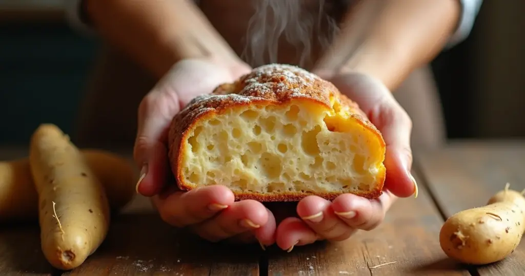 Como se faz bolo de macaxeira com textura que derrete na boca