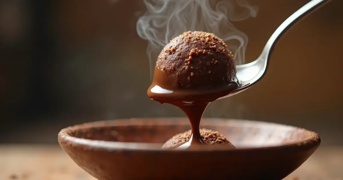 Como se faz brigadeiro de colher com textura que derrete na boca Como se faz brigadeiro de colher com textura que derrete na boca