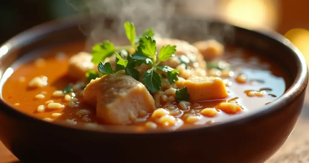 Como se faz canja de galinha com caldo encorpado em 45 minutos