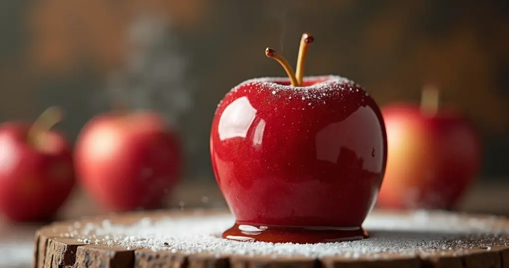 Como se faz maçã do amor crocante e brilhante em 30 minutos
