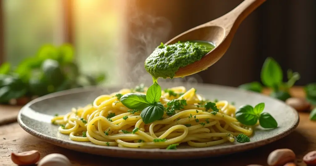 Como se faz molho pesto em 15 minutos com sabor de restaurante
