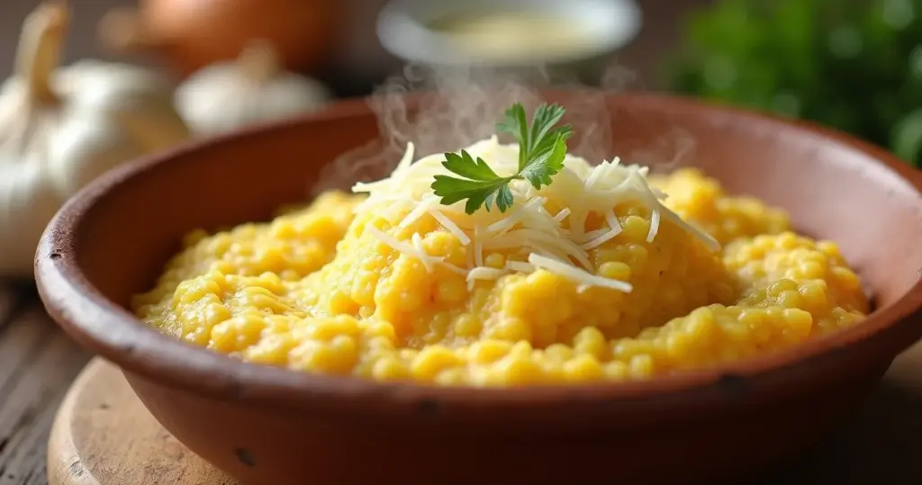 Como se faz polenta cremosa que impressiona em 30 minutos