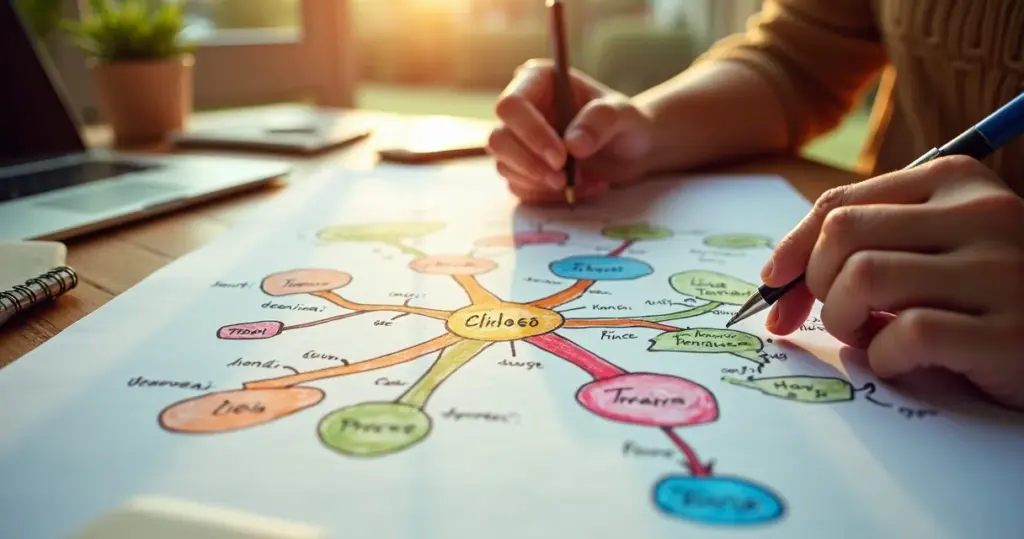 Como se faz um mapa mental que organiza até as ideias mais bagunçadas