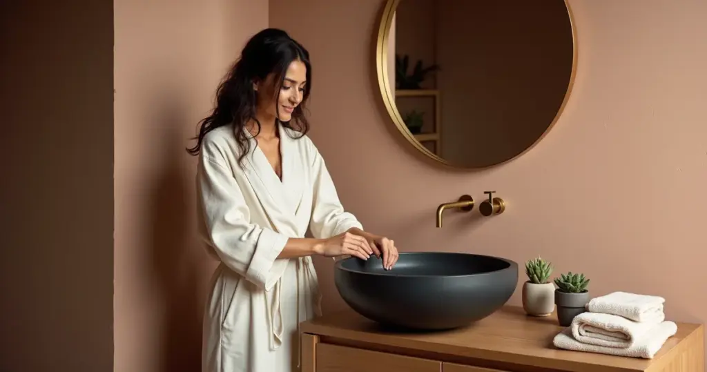 15 Ideias de Decoração de Banheiro com Cuba de Apoio que Vão Virar o Jogo