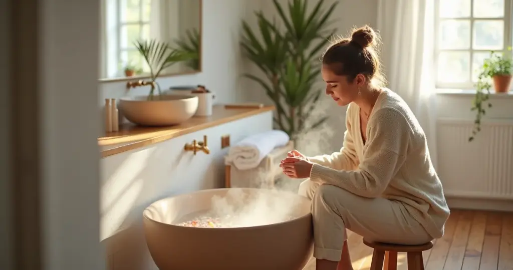 Erros comuns ao fazer escalda pés: evite que seu relaxamento vire um problema