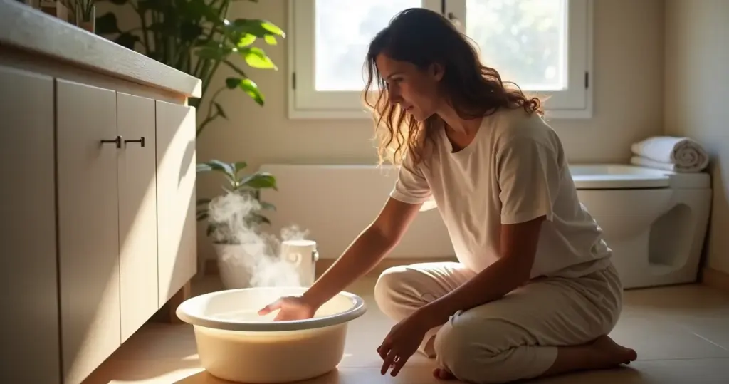 Erros comuns ao fazer escalda pés: evite queimaduras e infecções