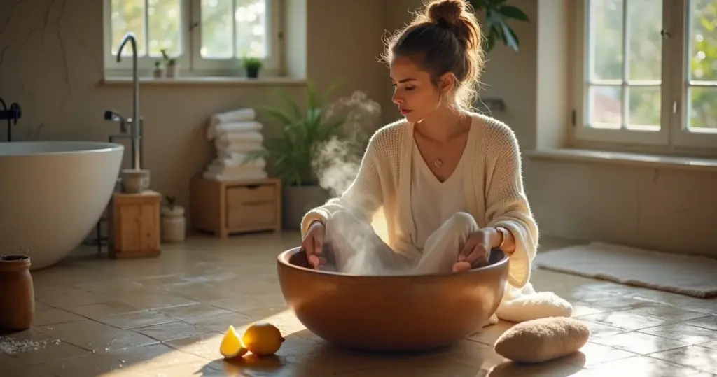 Erros comuns ao fazer escalda pés caseiro que estragam seus pés