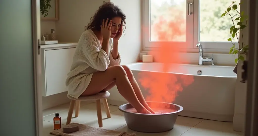 Erros comuns ao fazer escalda pés em casa que podem arruinar seus pés