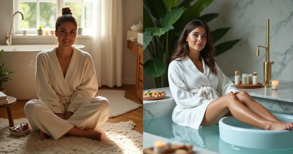 Escalda Pés Caseiro vs Spa: Qual Vale Mais a Pena Para Seu Bolso?