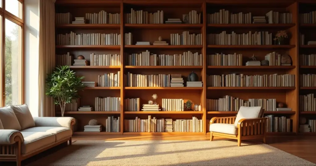 Estante de livros que aumenta sua leitura em 40%: o truque da profundidade Estante de livros que aumenta sua leitura em 40%: o truque da profundidade