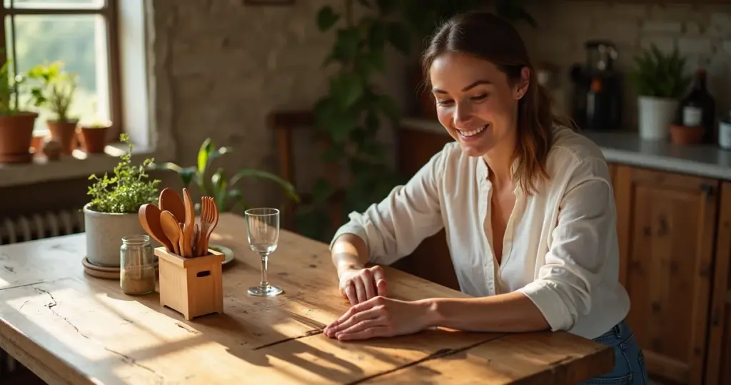 12 Ideias de Faqueiro de Madeira que Vão Transformar Sua Mesa