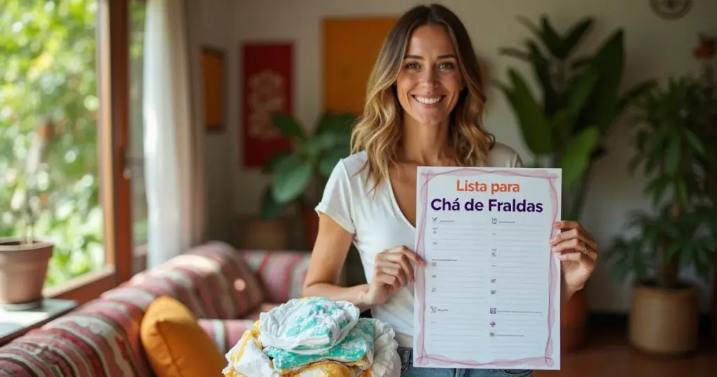 32 Ideias de Lista para Chá de Fraldas que Evita Desperdício e Garante Estoque