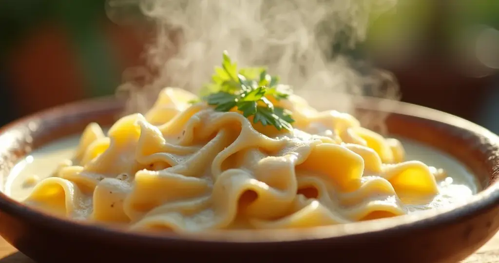 Macarrão com molho branco e queijo: a técnica que nunca falha