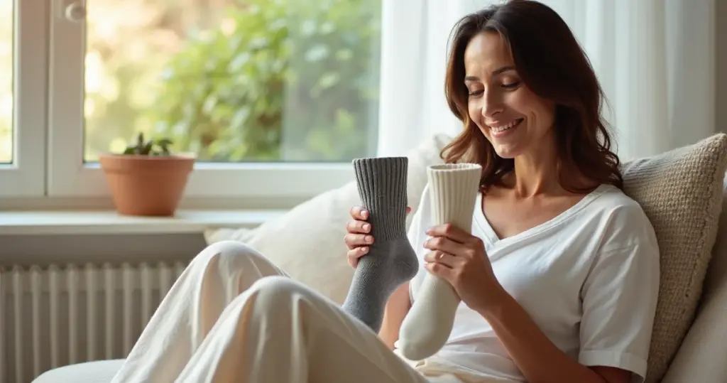 Meias para Diabéticos: Algodão ou Lã? A Escolha que Protege Seus Pés Meias para Diabéticos: Algodão ou Lã? A Escolha que Protege Seus Pés