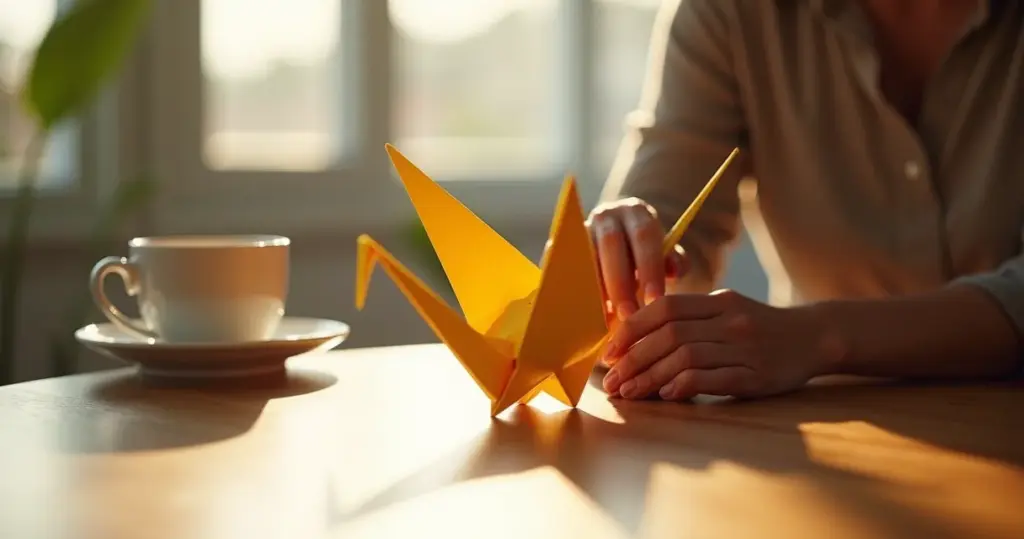 Origami fácil: como reduzir o estresse em 30% com papel e 5 minutos