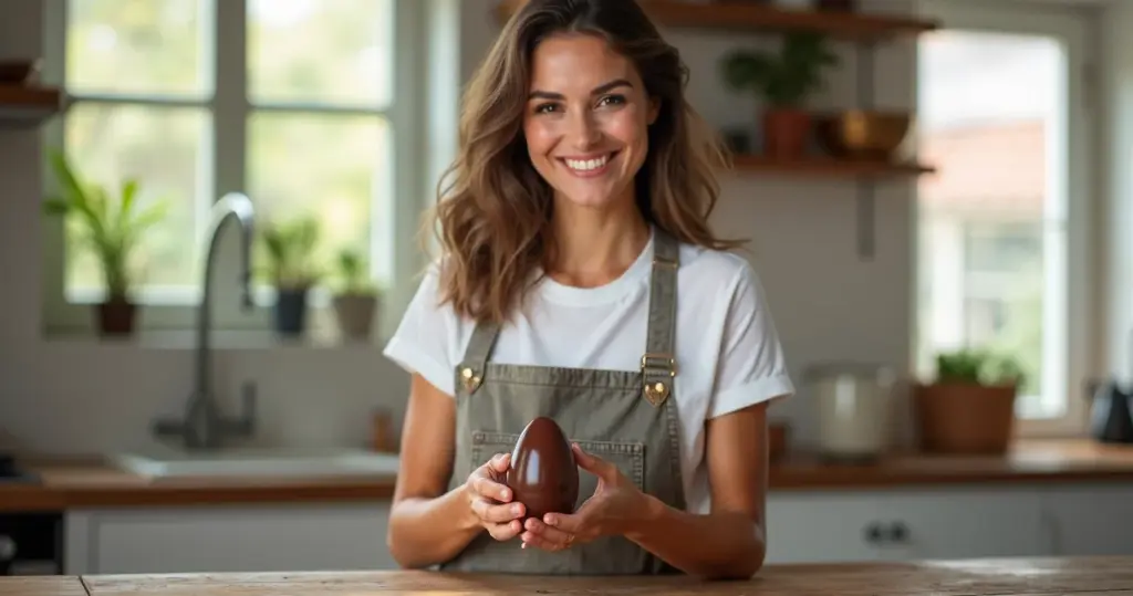 Ovo de Páscoa Fácil: Brilho Perfeito em 30 Minutos Sem Temperar