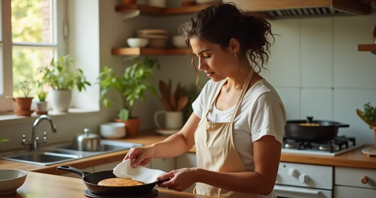 Para panqueca não grudar: técnica de 3 passos que funciona em qualquer frigideira