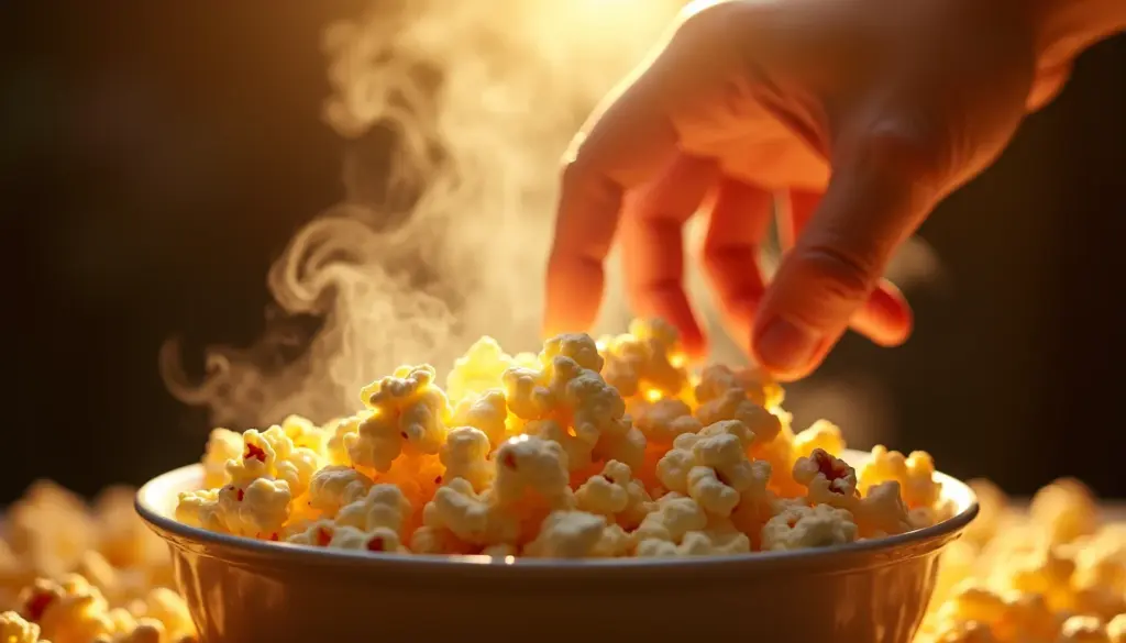 Pipoca manteiga de cinema: o truque que falta na sua receita
