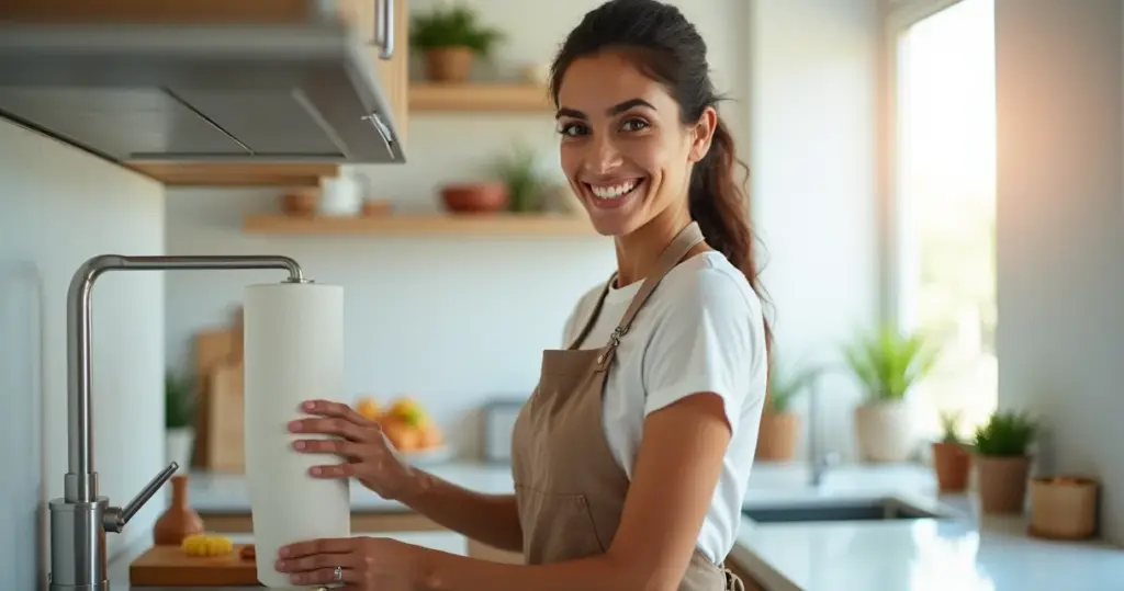 Porta Papel Toalha: Como Acabar Com a Bagunça na Sua Cozinha
