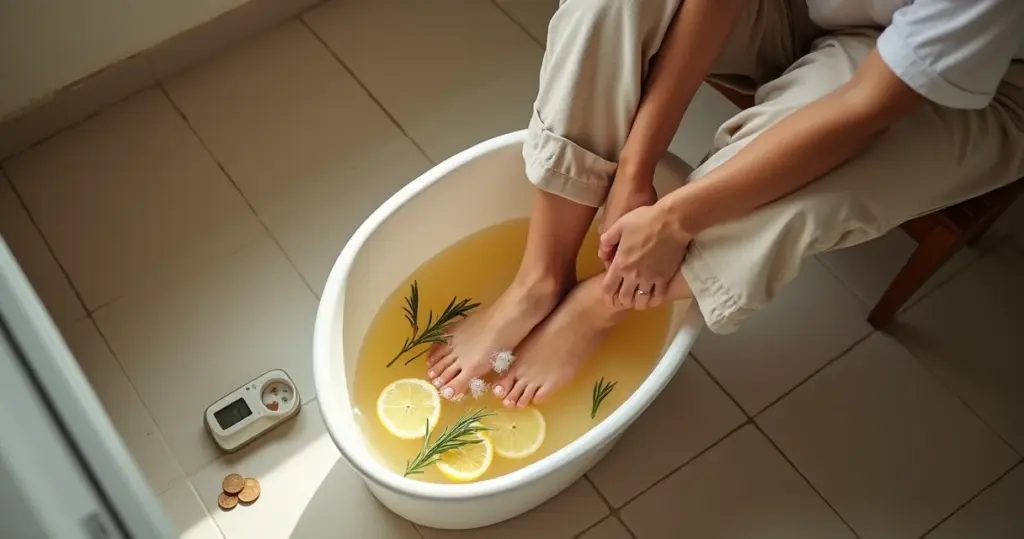 Quanto custa fazer escalda pés caseiro? Menos de R$5 e 5 minutos!