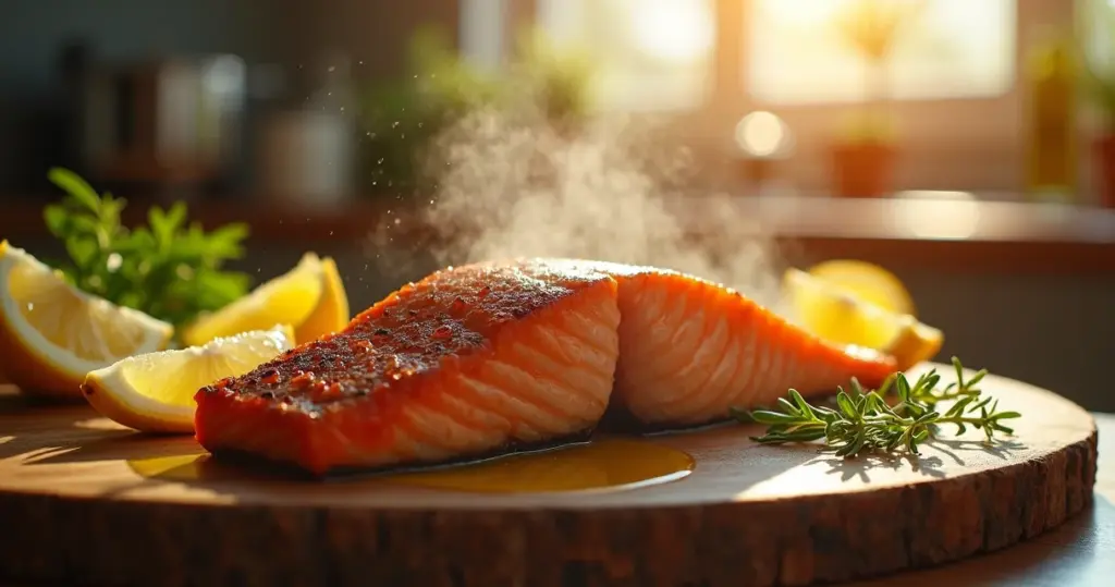 Salmão perfeito em 15 minutos: o jeito certo que ninguém te contou