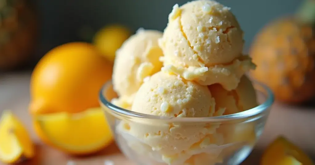 Sorvete caseiro simples: cremoso em 15 min sem máquina