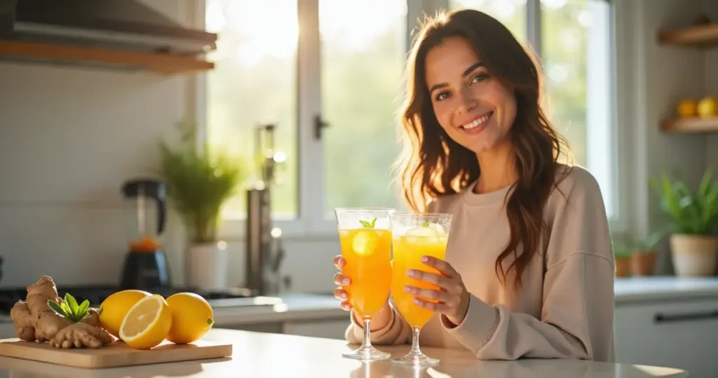 Suco de limão com gengibre: 5 minutos para mais energia e menos inchaço