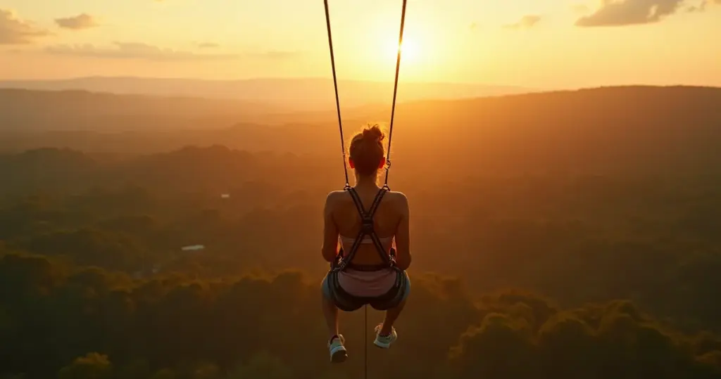 Tirolesa Roncandeira: o voo de 5 minutos que transforma sua visão do cerrado