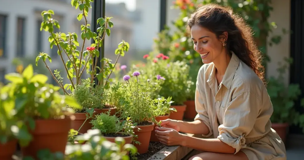 28 Ideias de Um Jardim em Vasos que Transformam Seu Apê em Oásis