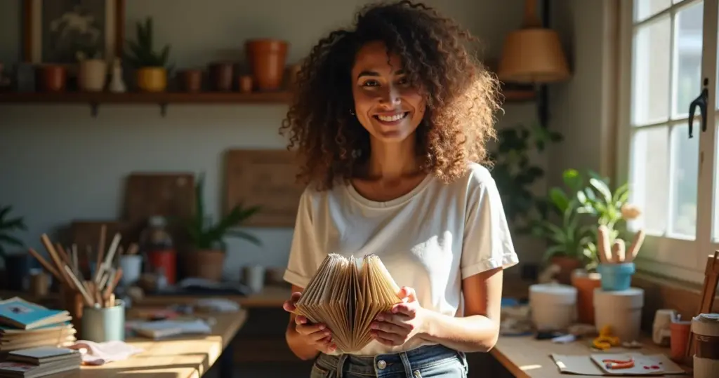 Como fazer um livro sanfonado em casa com menos de R$ 30