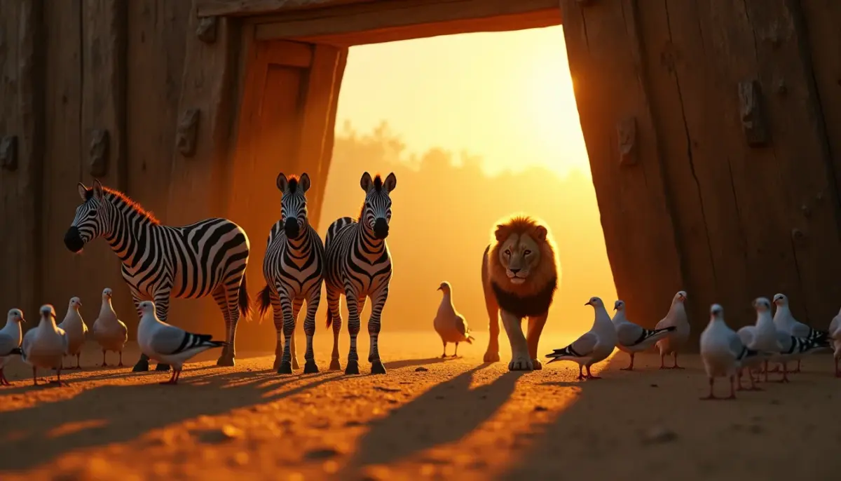 A verdade sobre os animais que entraram na arca de Noé A verdade sobre os animais que entraram na arca de Noé