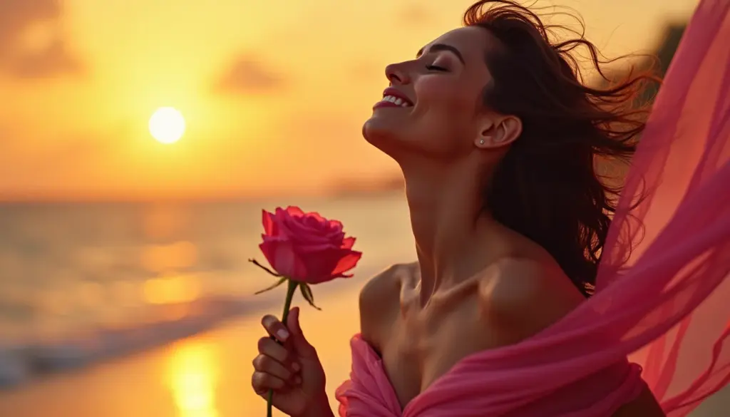 Rosa no Ano-Novo: o que significa e como usar para atrair amor em 2026